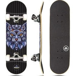 Magneto Cruiser Skateboard - Double Kicktail Trick Board - Kid Skateboard for Beginners - Mini Cruiser Board for Teens & A...
