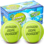 Activ Life Ultimate Tennis Large 3” Water Skip Balls (2 Pack) – Aqua Bounce Beach & Pool Toys Birthday Gift for Kids & Tee...