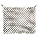 Maplefield Sous Vide Weights Chainmail Stainless Steel - 1.3 lb, Silver - Full-Submersion Sinker & Sous Vide Container Wei...