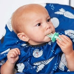 grabease Allover Waterproof Infant Feeding Smock - Long Sleeve Bib for Self-Feeding - Waterproof Protection & Baby Bibs fo...
