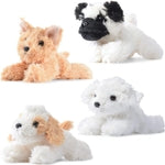 PREXTEX Stuffed Puppies - Set of 4 Cute Dog Toy Stuffed Animals for Girls and Boys - 6 Inch Small Plushies - Plush Dogs St...