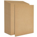 Bright Creations Chipboard Art Boards for Painting & Crafts - 8 x 10 in, 1/4 in Thick, 12-Pack - Warp-Resistant Backing Bo...