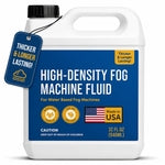 Maplefield High-Density Fog Machine Fluid - 32 oz - Great for Haunted Houses, Spooky Party Decor, and Outdoor Events - Lon...