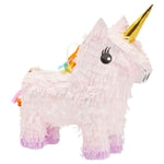 Blue Panda Unicorn Pinata for Girl - Small Pink 13 x 15.5 x 5 in - Princess Birthday Party Pinata & Rainbow Mane Theme - E...