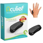 Aculief Wearable Acupressure Hand Clip - Stress Management with Thumb Pressure Point Device - Portable Wellness with Acupr...