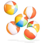 6 Pack Inflatable Large Beach Balls 24 inch Pool Ball - Top Race Summer Parties, and Gifts, Pool Balls for Swimming Pools ...
