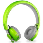 LilGadgets Kids Headphones with Microphone - Green, Ages 4+, On-Ear - Bluetooth Headphones for Kids - Volume-Limited 93dB ...