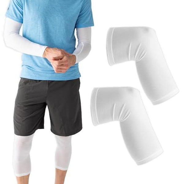 Wrap-E-Soothe AD Rescuewear Eczema Arm and Leg Sleeves - Nighttime Comfort for Adults and Teens - Breathable Leg and Arm Wrap - Eczema Itch Relief - Ultra-Soft and Soothing TENCEL™ Fabric (Small) - image 1