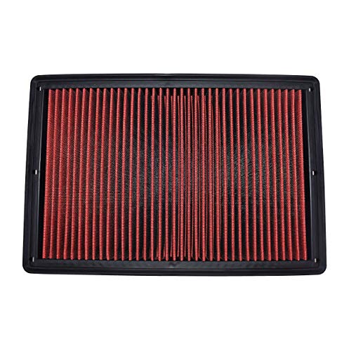 A-Team Performance Engine Air Filter & Horsepower Booster - Compatible with 2002-2019 Dodge Ram Truck V6, V8 & V10 (1500-5500 Series) - Washable & Reusable - High Airflow Intake - image 1