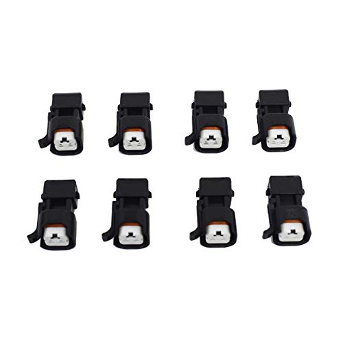 A-Team Performance - EV1 To EV6 LS Fuel Injector Adapter LS2 LS3 LSX LT1 8 Pack - image 1