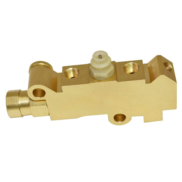 A-Team Performance Brass Brake Proportioning Valve PV4 PV71 172-1361 - Disc & Drum Bias Control & Brake Line Kit & Line Lock Integration - Compatible with Ford, Chevy & Mopar Models - image 1