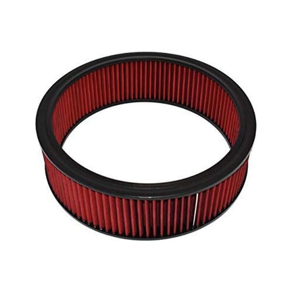 A-Team Performance 14x4 Air Filter Element - - 14" x 4", Round High Flow Performance High Flow Filter - Washable & Reusable Media - image 1