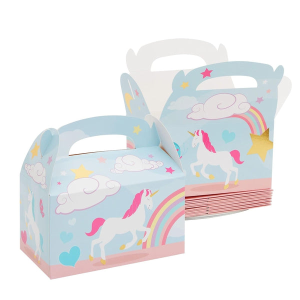 24 Pack Unicorn Party Favor Boxes, 6 x 3.3 x 3.6 Inch, Unicorn Goodie Bags Ideal for Birthdays, Events - Fill with Treats, Candies, Goodies - image 1