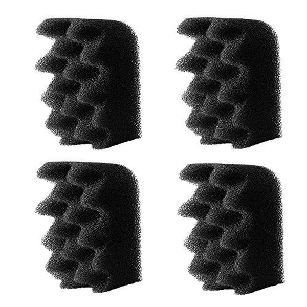 Evergreen Pet Supplies Aquarium Filter Foam Replacement - 4-Pack, Black - Compatible with Fluval 304/305/306 & 404/405/406 Models - Fish Tank Accessories & Aquarium Filters - image 1