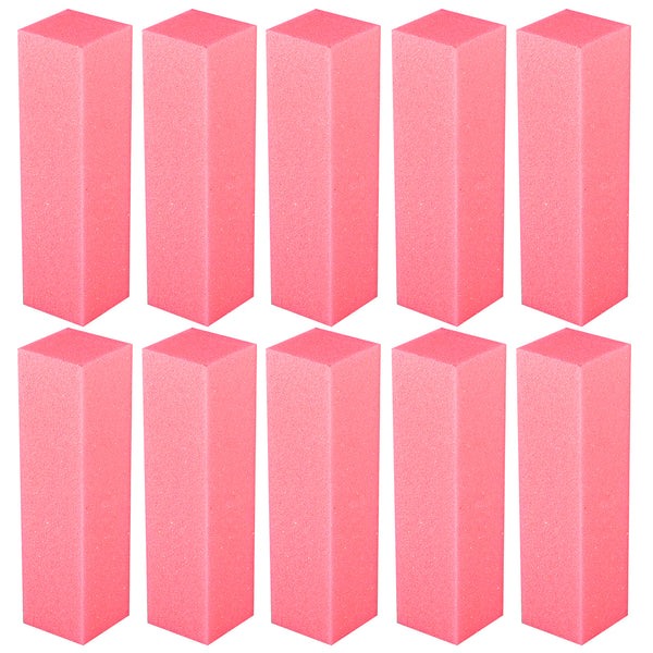 Zodaca 10PCS Pack Nail Art Sanding Files Buffer Block Manicure Pedicure Tools UV Gel Set - image 1