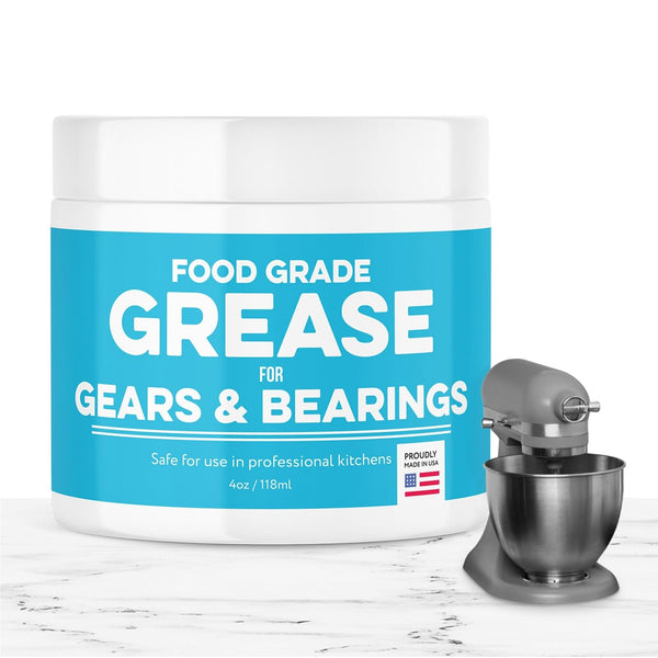IMPRESA High-Viscosity 4 Oz Food Grade Grease - White Smooth Operation for Stand Mixers & Appliances - Gear Wear Protection & Extended Equipment Life - Food-Safe Formula Made in USA - image 1