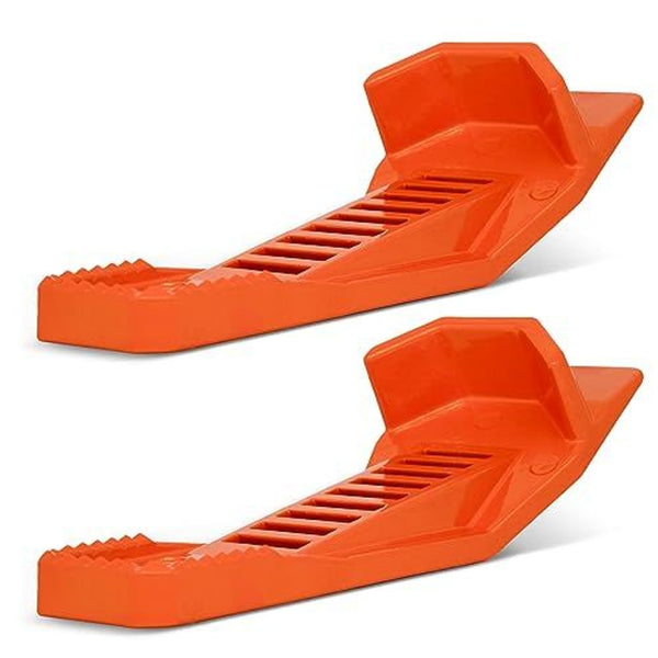 IMPRESA Pack of 2 Drywall Lift Kicker Multi-Tool - Orange, Aluminum XL Foot Lever, Drywall Foot Pedal - Built-In Rasp for Smooth Edges - Sheet Rock Rasp - Door Fitting Support + Door Lever - image 1