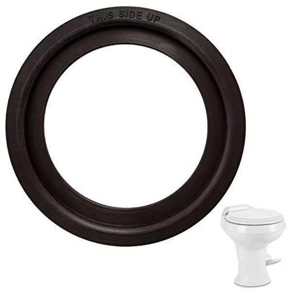 Mission Automotive Flush Ball Seal Gasket - Compatible with Dometic 300/310/320 RV Toilets - RV Flush Ball Seal Replacement - Leak-Proof Toilet Gasket Replacement - Pack of 1, Rubber, Round - image 1