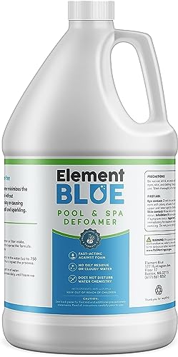 Elemental Blue Pool and Spa Defoamer - 64 oz - Fast-Acting, Reduces Bubble and Foam for Cleaner Water - Great for Fountains, Pools, Hot Tubs, and Spas - image 1