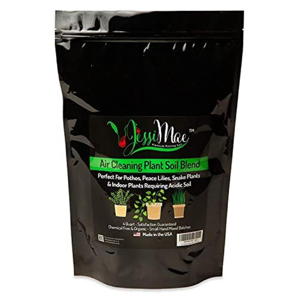 Jessi Mae Potting Soil - 4-Quart Bag, Perlite - Well-Draining Snake Plant Soil - Slightly Acidic Potting Mix for Indoor Plants - image 1