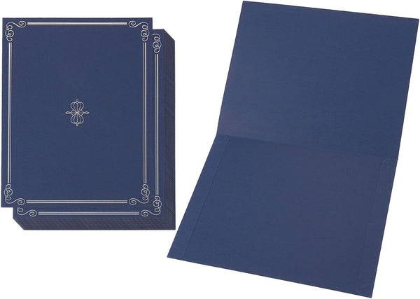 12-Pack Award Certificate Holders - Bulk Certificate Holders for Graduation, Diploma, Employee Appreciation, Certifications (fits 8.5x11) - image 1