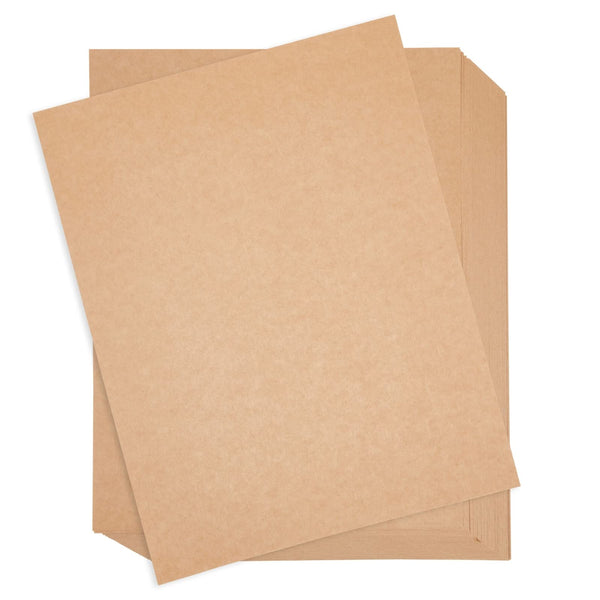 Best Paper Greetings Letter Paper Kraft Card Stock Sheets - 11 x 8.5 In, Brown, 96 Pack - Invitation Paper for Card Making & DIY Craft Projects - image 1