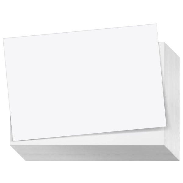 Sustainable Greetings Card Stock Paper Sheets - 4 x 6 In, 300 GSM/110 Lb, 200 Pack, White - Wedding Invitation Paper & Invites - Heavyweight Stock for Recipe & Index Card - image 1