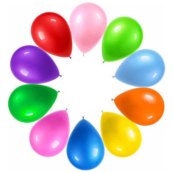 PREXTEX 12-Inch Latex Balloons 900 Pack - Assorted Multi-Color Rainbow Balloon for Party Decorations, Wedding Balloon Arch Kit, Baby Shower, Birthday, Graduation, Premium Strong Balloons - image 1