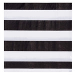 BLUE PANDA Dinner Napkins - Classic Black & White Stripe Pattern - Disposable Cocktail & Wedding Napkins - Versatile Decor...