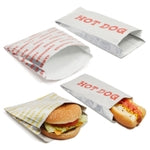 Stockroom Plus Hamburger & Hot Dog Wrappers - Grease-Resistant Concession Stand Supplies - Insulated Hot Dog Bags - Quick-...