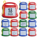 PREXTEX 18-Pack Mini Magnetic Drawing Board for Kids - Mini Doodle Pad Bulk Toys for Classroom Toys - Goodie Bags for Kids...