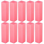 Zodaca 10PCS Pack Nail Art Sanding Files Buffer Block Manicure Pedicure Tools UV Gel Set