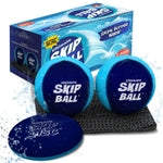 Ultimate Skip Ball (Navy/Teal) Fun Lake Toys & Beach Gear Stuff - Cool Swimming Pool Accessories for Outside Games - Best ...