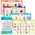 Merka Disposable Placemats for Baby and Toddlers 12" x 18", 20 Pack Stick-on Kids Placemats for Dining Table, Restaurants ...