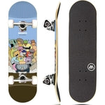 Magneto Complete Skateboard - Maple Wood 10-Ply Concave Deck - Kids Skateboard with Smooth 52mm Wheels & ABEC-5 Bearings -...