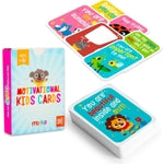 merka Lunch Notes for Kids - 50 Multicolor 3.5" x 2.5" Lunch Box Notes - Motivational & Inspiring Daily Affirmations