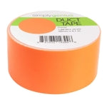 Simply Genius Orange Duct Tape - 1.88 In x 10 Yd Single Roll, Orange - Colored Decorative Duct Tape for DIY Craft & Home I...