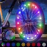 Activ Life LED Bike Wheel Lights with Batteries Included, Get 100% Brighter and Visible from All Angles for Ultimate Safet...