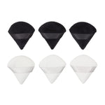 Glamlily Triangle Makeup Velour Puffs - Triangle Powder Puff Contour & Foundation Sponge - Sponges for Powder Foundation &...