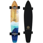 Magneto 44-in Kicktail Cruiser Longboard Skateboard - Smooth Cruising with 70mm 80A Wheels - Durable Bamboo & Maple Deck -...