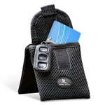 Running Buddy Mini Magnetic Belt Bag - Magnetic Quick-Attach Workout Belt - Water-Resistant Waist Bag - 3.75 x 4 in, Black