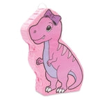 Blue Panda Pink Dinosaur Pinata - Easy-Fill & Dinosaur Party Pinata - Vibrant T-Rex Theme for Toddler Birthday Girl - Hang...