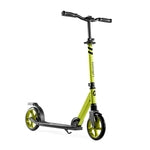 Lascoota Aluminum Kick Scooter - Foldable Adult Scooter with Front Suspension - Youth Ride with Handlebars & Rear Brake - ...