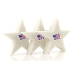 IMPRESA Scum Star Swimming Pool & Hot Tub Oil Absorbing Sponge - 3-Pack, White Star - Spa Scum Absorber & Skimmer Sponge -...