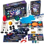 Original Stationery Space Science Kit, Solar System Kit with a Rocket, Outer Space Craft Stickers and More to Make a Moon ...