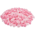 Bright Creations Artificial Roses - Foam Rose Heads & Flowers for Crafts - Faux Roses for Wedding Cake Flowers - 2 Inch Mi...