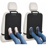 Enovoe Kick Mats Back Seat Protector for Kids - 2 Pack - Premium Quality Car Seat Back Cover Offers Waterproof Protection ...