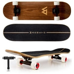 Magneto Complete Cruiser Skateboard - Smooth All-Terrain Ride - Stable 7-Ply Maple Deck - Soft 78A Wheels - 31 x 8.5 in, N...