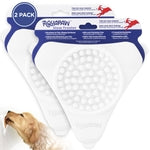 Aquapaw Lick Mat for Dogs 2-Pack, Suction Cup Dog Slow Feeder Pad & Licking Mat for Peanut Butter Treats – Calming Dog Bat...
