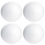 Bright Creations Foam Balls - 5-Inch, White, 4 Pack - Craft Foam Spheres for DIY Craft Projects, Floral Arrangements & DIY...